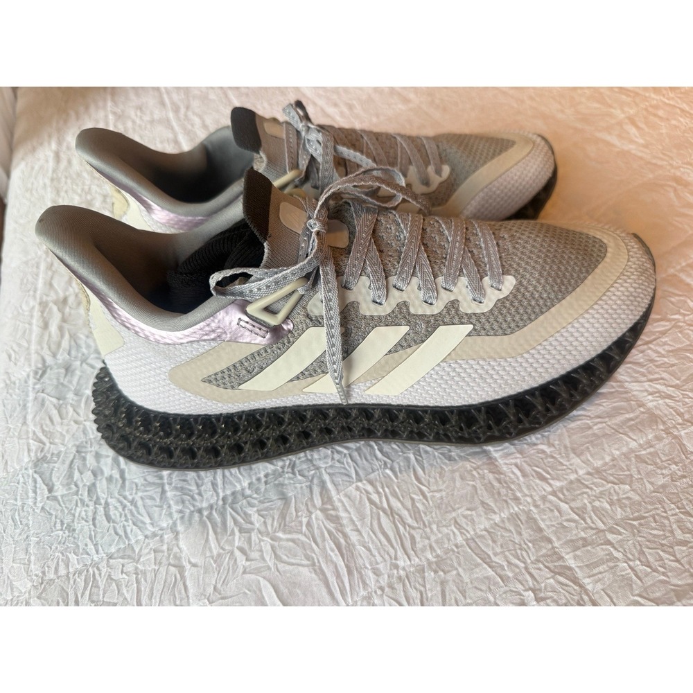 Adidas 4DFWD 2 Women's Size 9 Running Shoes HP3204 Halo Silver Matte Purple